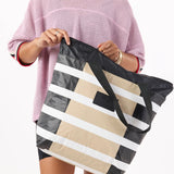 Sporty Stripe Day Tripper by Aloha Collection | Latte