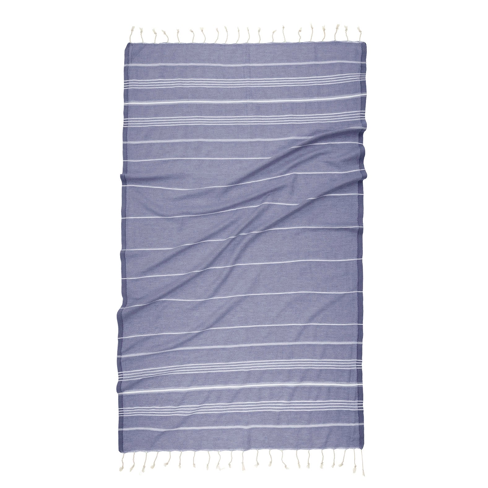 Salt Water Sun Turkish Towel by Riviera Towel Company | Deep Blue Sea - Zen&Zip