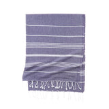 Salt Water Sun Turkish Towel by Riviera Towel Company | Deep Blue Sea - Zen&Zip