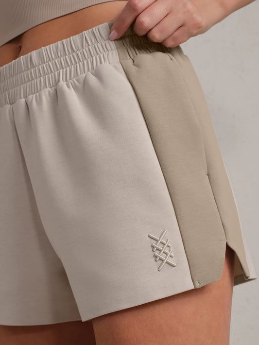 Dreamglow Color Block Short by Rhone | Beige Stone