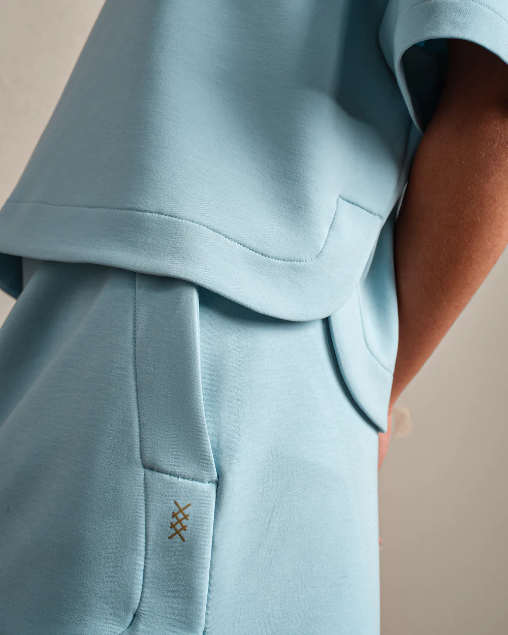 Serene Tee by Rhone | Pool Blue