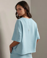 Serene Tee by Rhone | Pool Blue