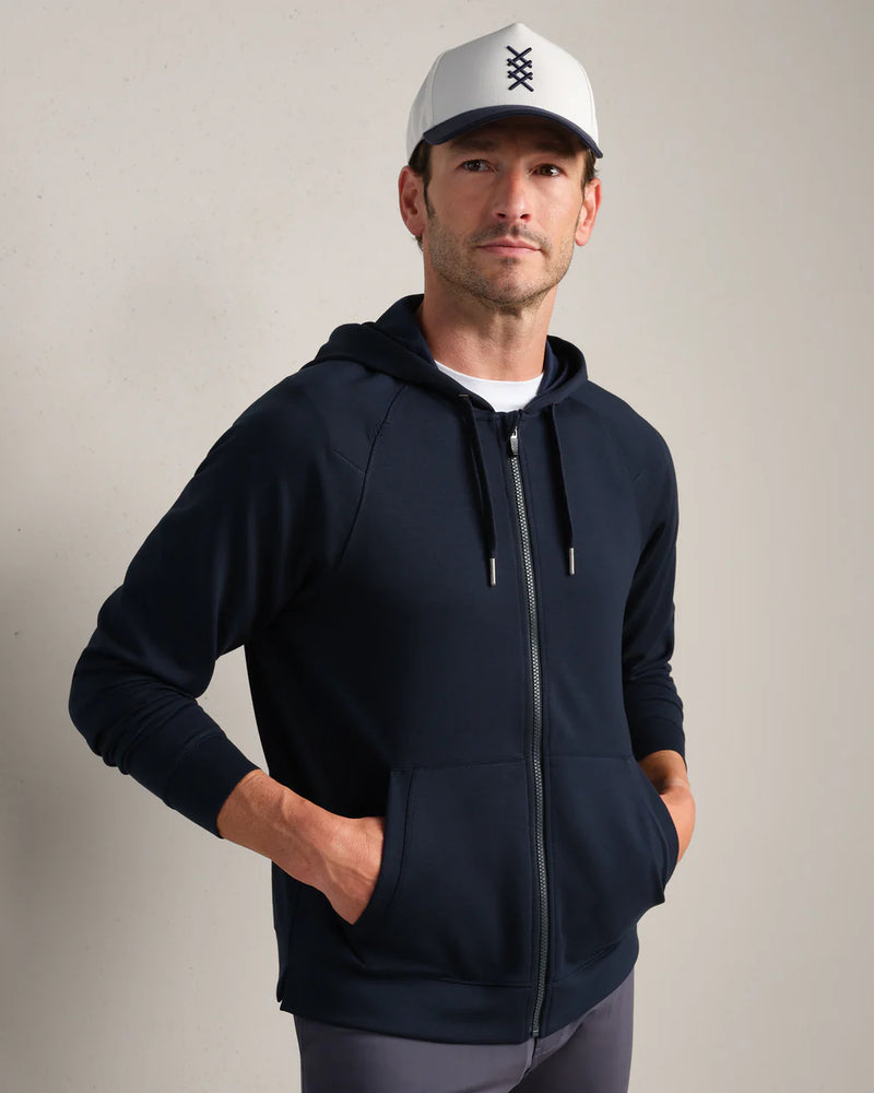 Dreamstate Full Zip Hoodie by Rhone | True Navy