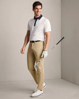 Drive Time Polo by Rhone | White/True Navy