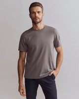 Elevated Modern Tee by Rhone | Smoked Pearl