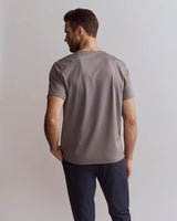 Elevated Modern Tee by Rhone | Smoked Pearl