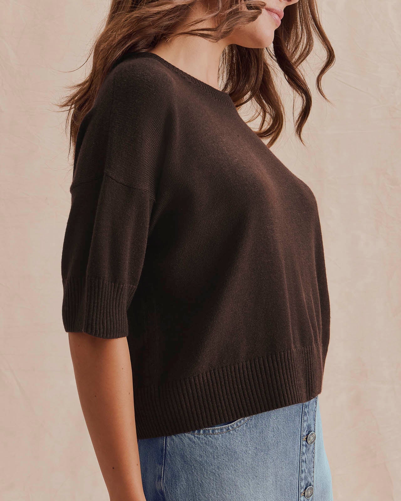 Georgie SS Sweater by Splendid | Java
