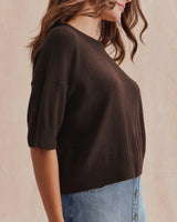 Georgie SS Sweater by Splendid | Java