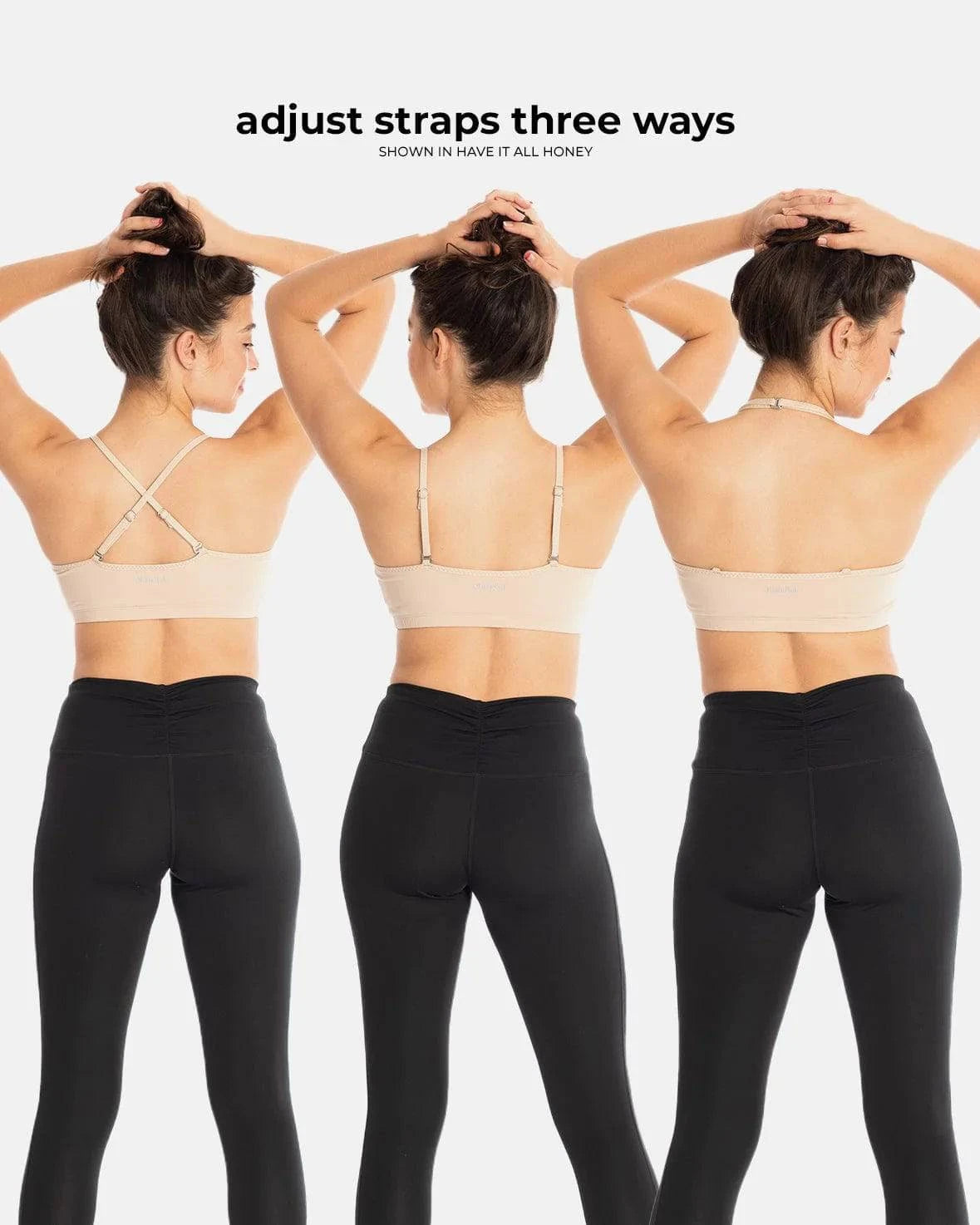 Adjustable Bra by Handful | Just Brew It (Latte Brown)