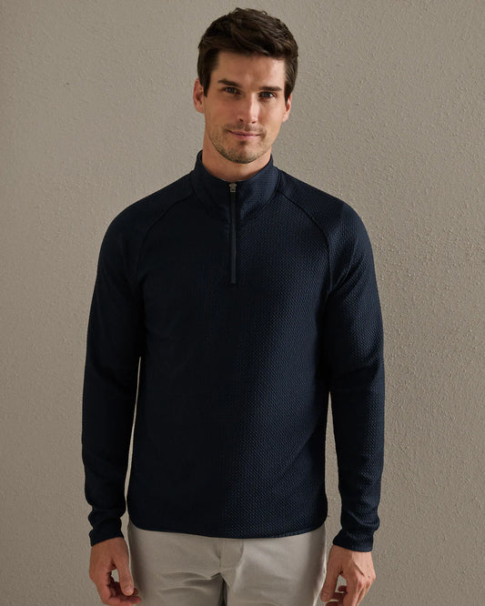 Founder’s Golf 1/4 Zip by Rhone | True Navy