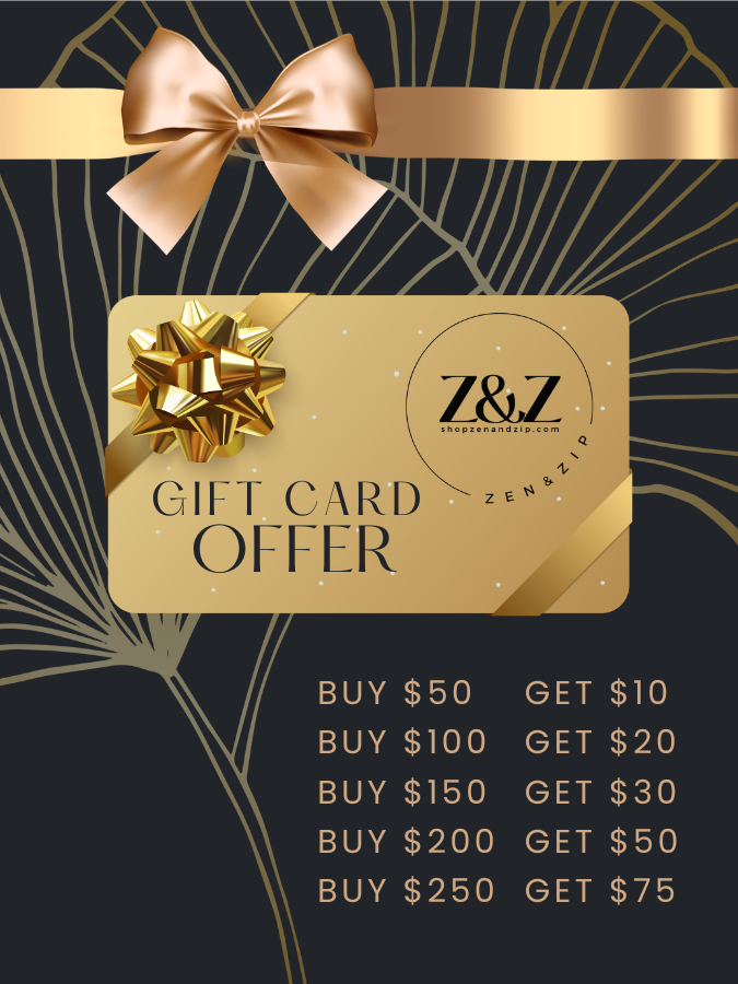 Zen & Zip Gift Card (Holiday Promo)