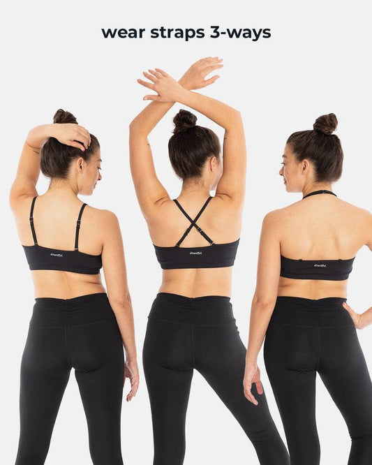 Adjustable Bra by Handful | Booya Black - Zen&Zip