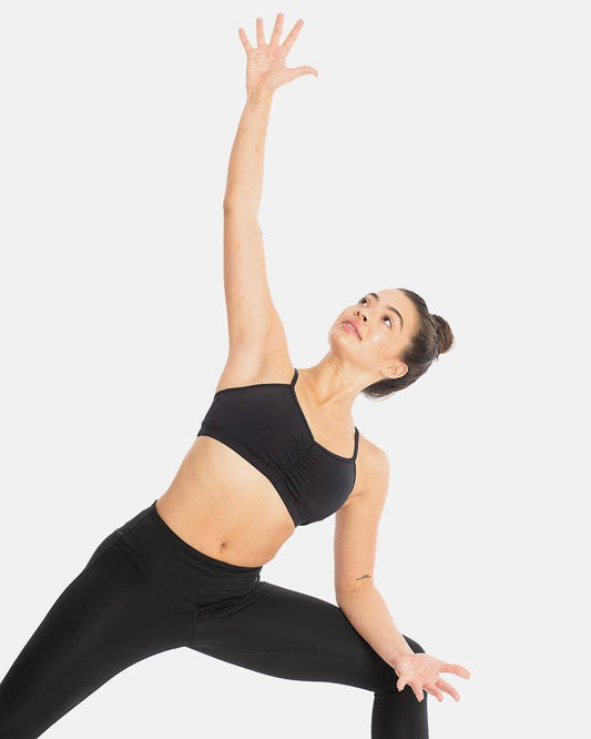 Adjustable Bra by Handful | Boy Black - Front