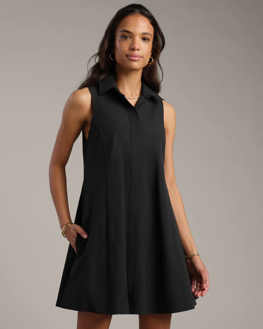Highline Sleeveless Dress by Rhone | Black