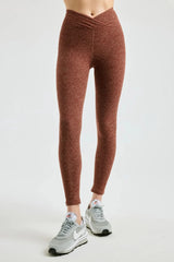 Year Of Ours Stretch Veronica Legging - Red Rock