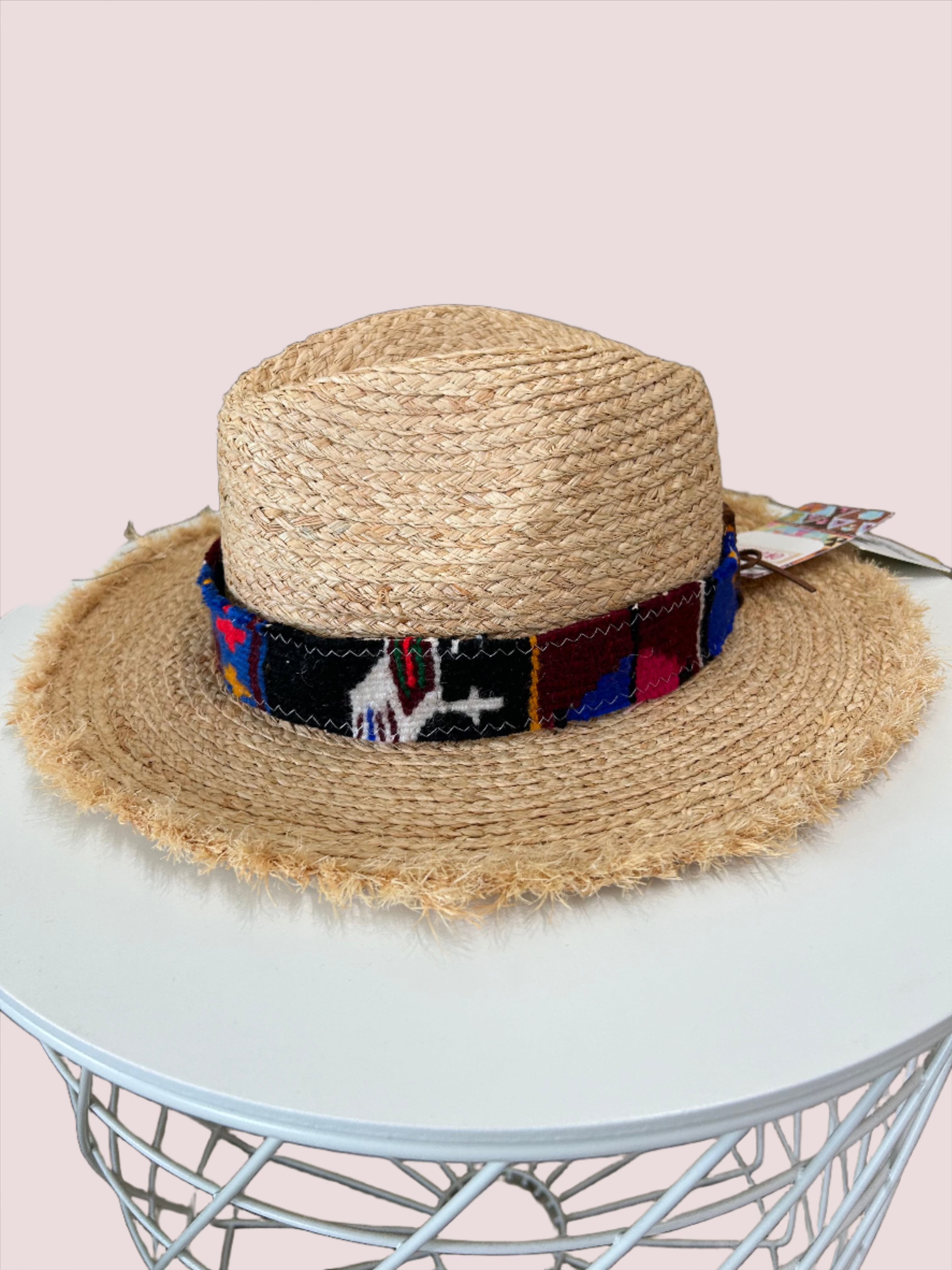 Orijinal Mimi Raffia Hat 009