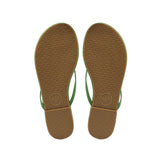 Indie Classic Thin Strap Sandal by Solei Sea | Green Grass