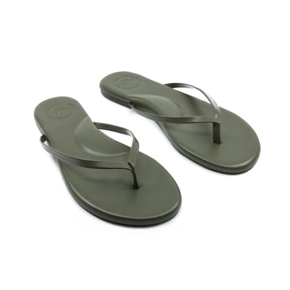 Indie Classic Thin Strap Sandal by Solei Sea | Olive