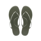 Indie Classic Thin Strap Sandal by Solei Sea | Olive
