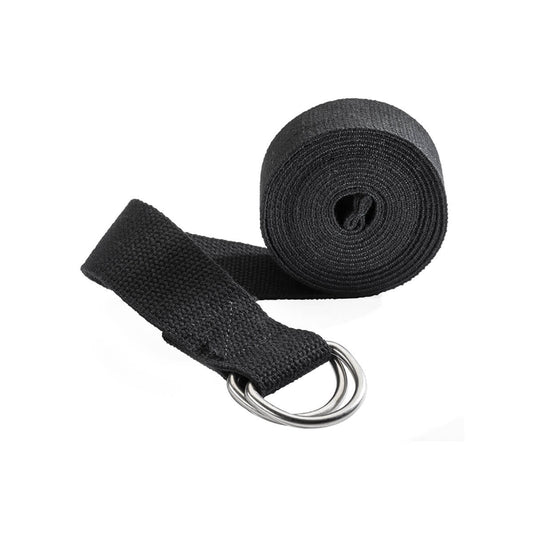 Yoga Strap with Thick Durable Cotton & Extra Safe Adjustable – JadeYoga - Zen&Zip