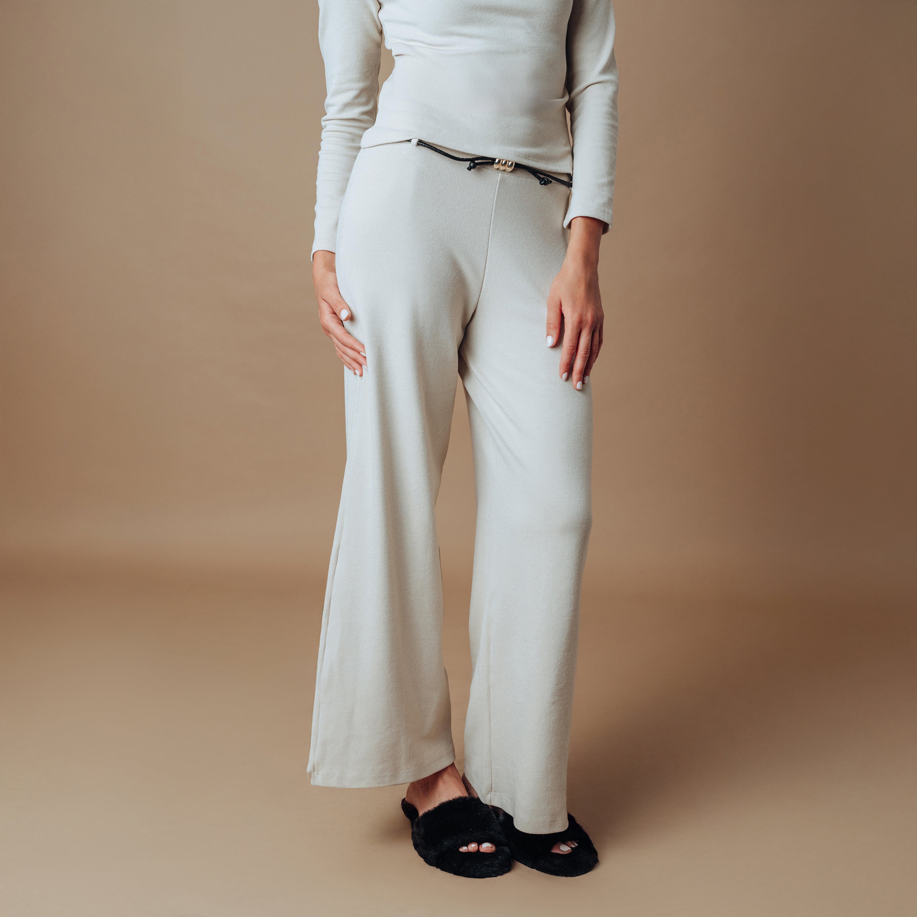 Lucia Fur Slide by Solei Sea | Night