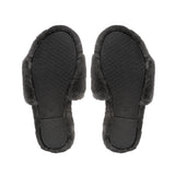 Lucia Fur Slide by Solei Sea | Night