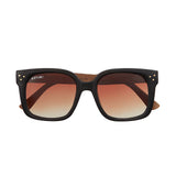 Luna by Blue Planet | Onyx/Wood Temples/Gradient Brown Polarized