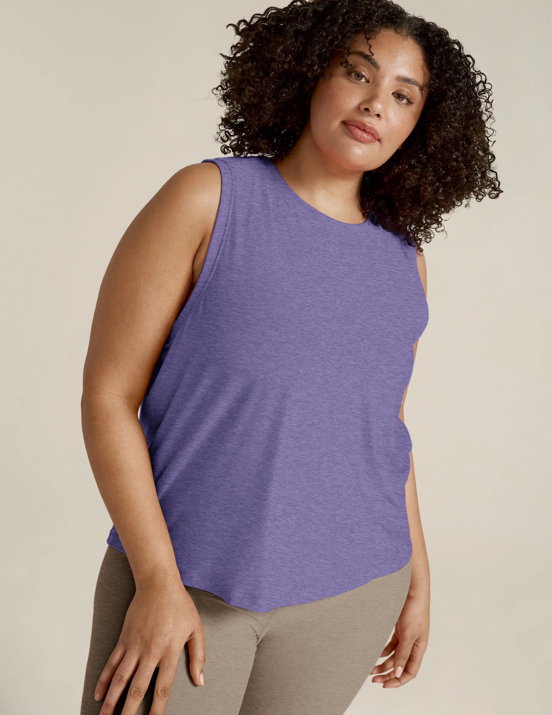 Featherweight Rebalance Tank Indigo Heather