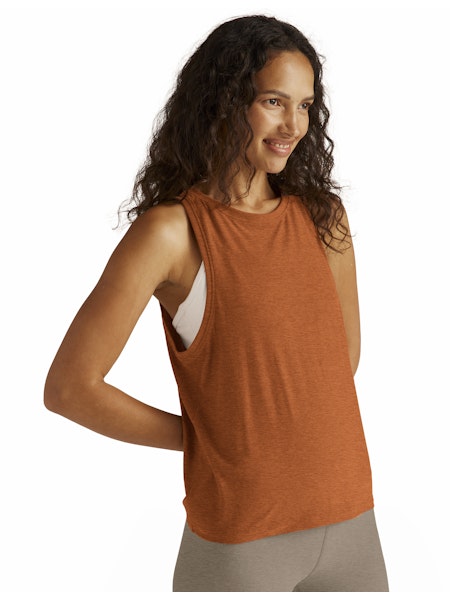 Featherweight Rebalance Tank Warm Clay Heather