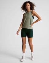 Featherweight Rebalance Tank by Beyond Yoga | Grey Sage Hthr