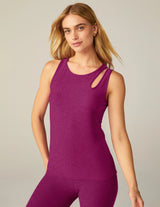 Featherweight Open Up Tank Magenta