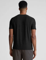 Always Beyond Crew Tee 2.0 by Beyond Yoga | Darkest Night - Zen&Zip