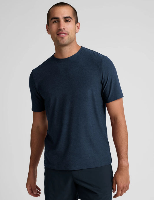 Always Beyond Crew Tee 2.0 by Beyond Yoga | Noctural Navy - Zen&Zip