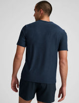 Always Beyond Crew Tee 2.0 by Beyond Yoga | Noctural Navy - Zen&Zip