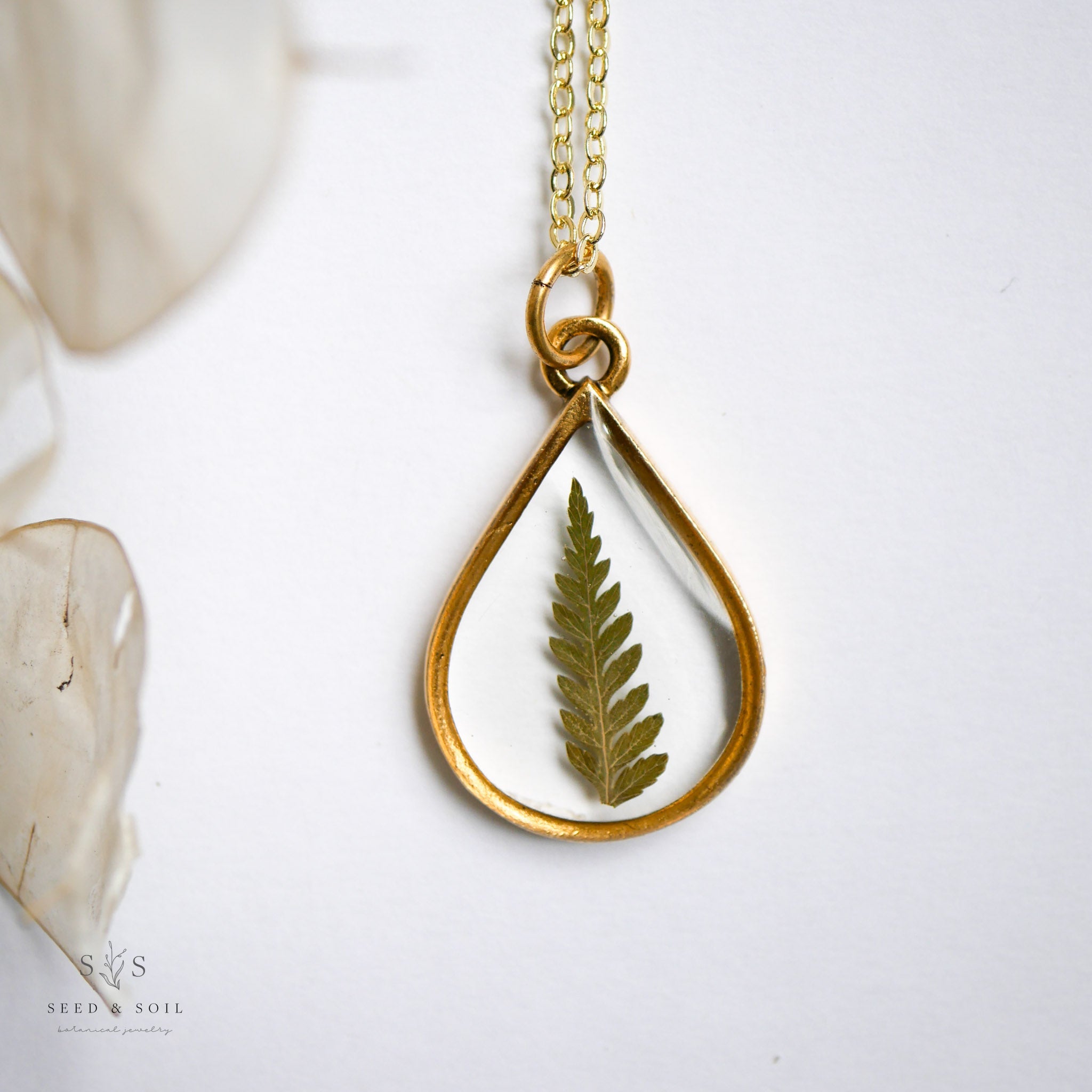 Large Teardrop Necklace