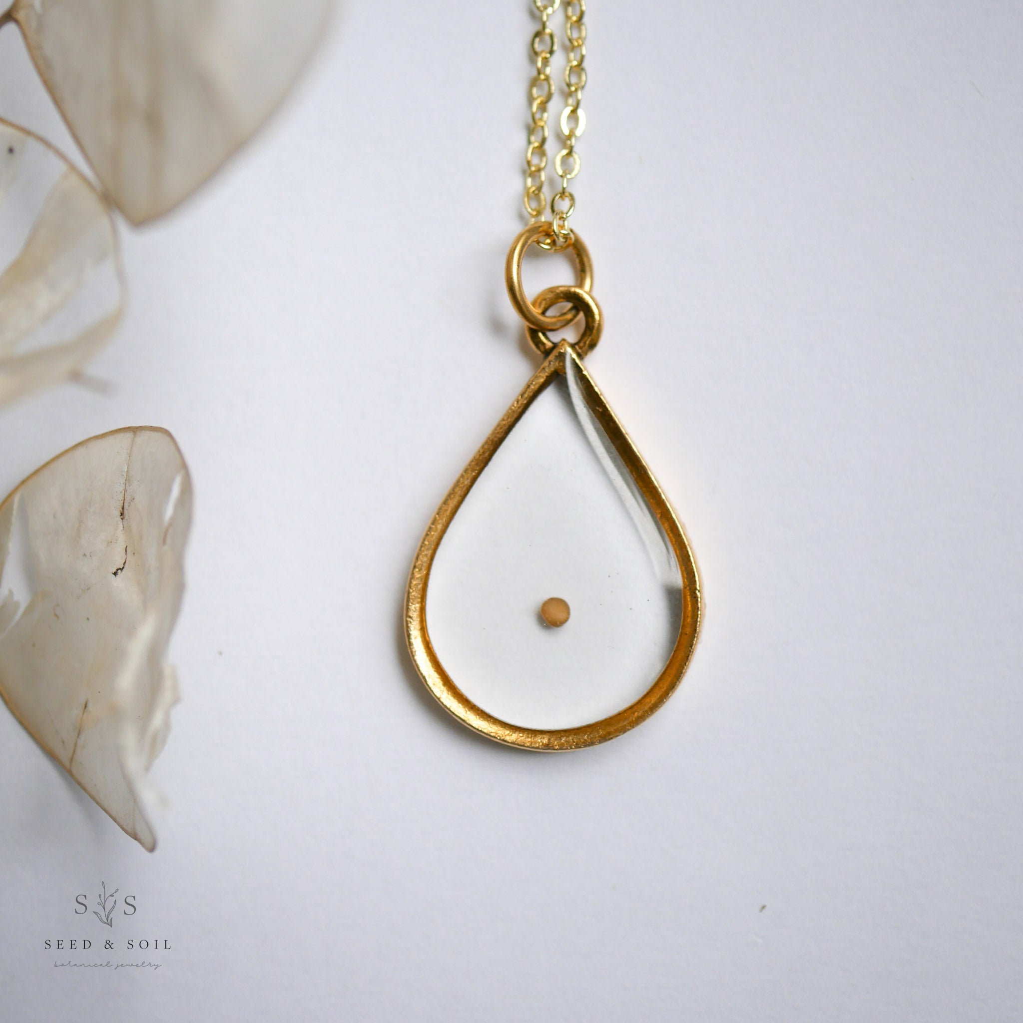 Large Teardrop Necklace