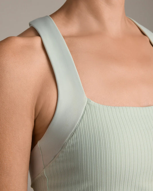 LightSpeed Court Longline Bra by Rhone | Cool Mint