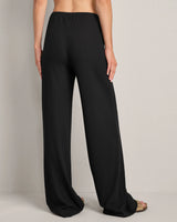 LivLuxe Rib Pant by Rhone | Pure Black