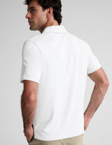 All In Active Polo by Beyond Yoga | Crisp White