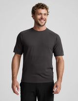All In Active Tee by Beyond Yoga | Black Ash