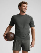 All In Active Tee by Beyond Yoga | Slate Green