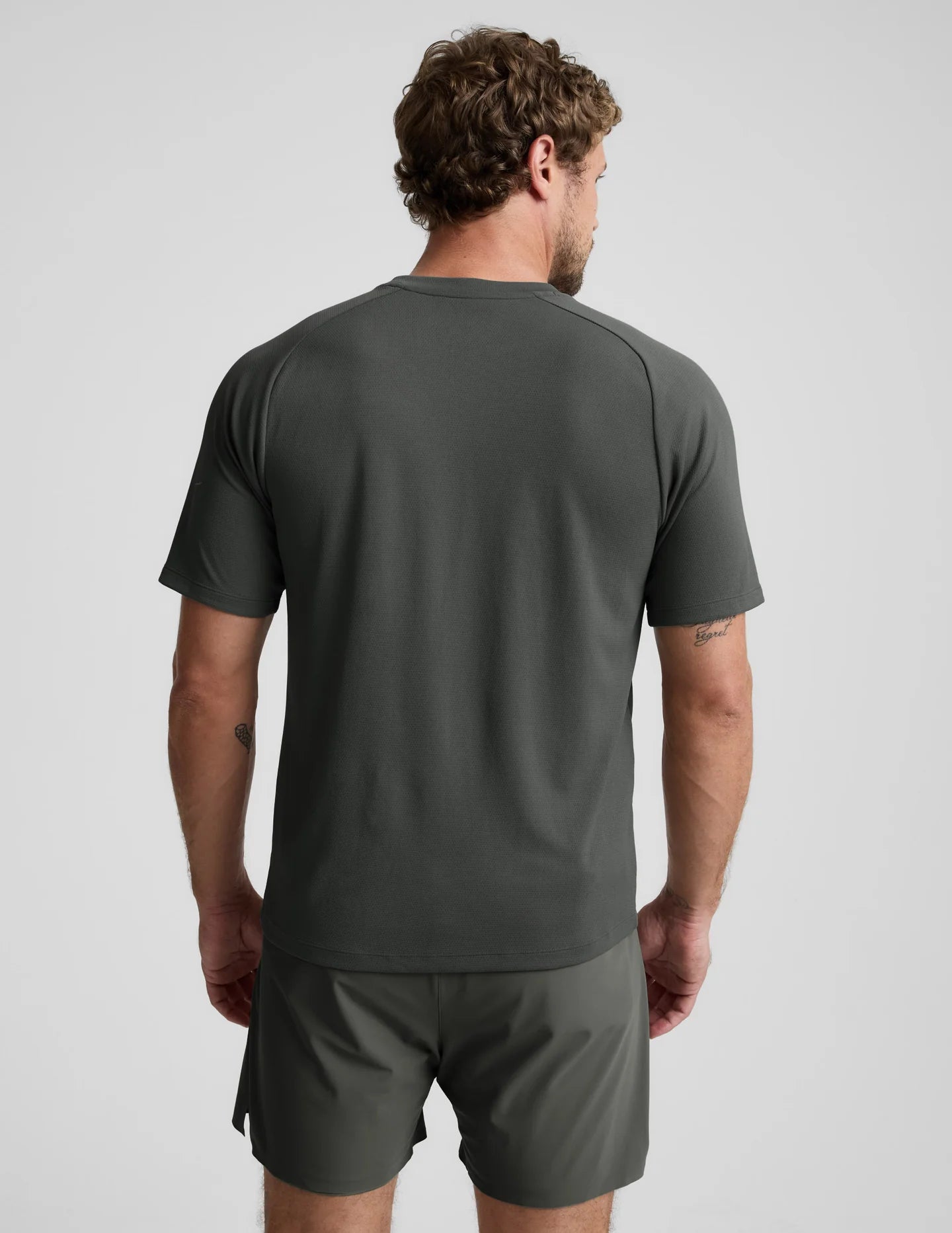 All In Active Tee by Beyond Yoga | Slate Green