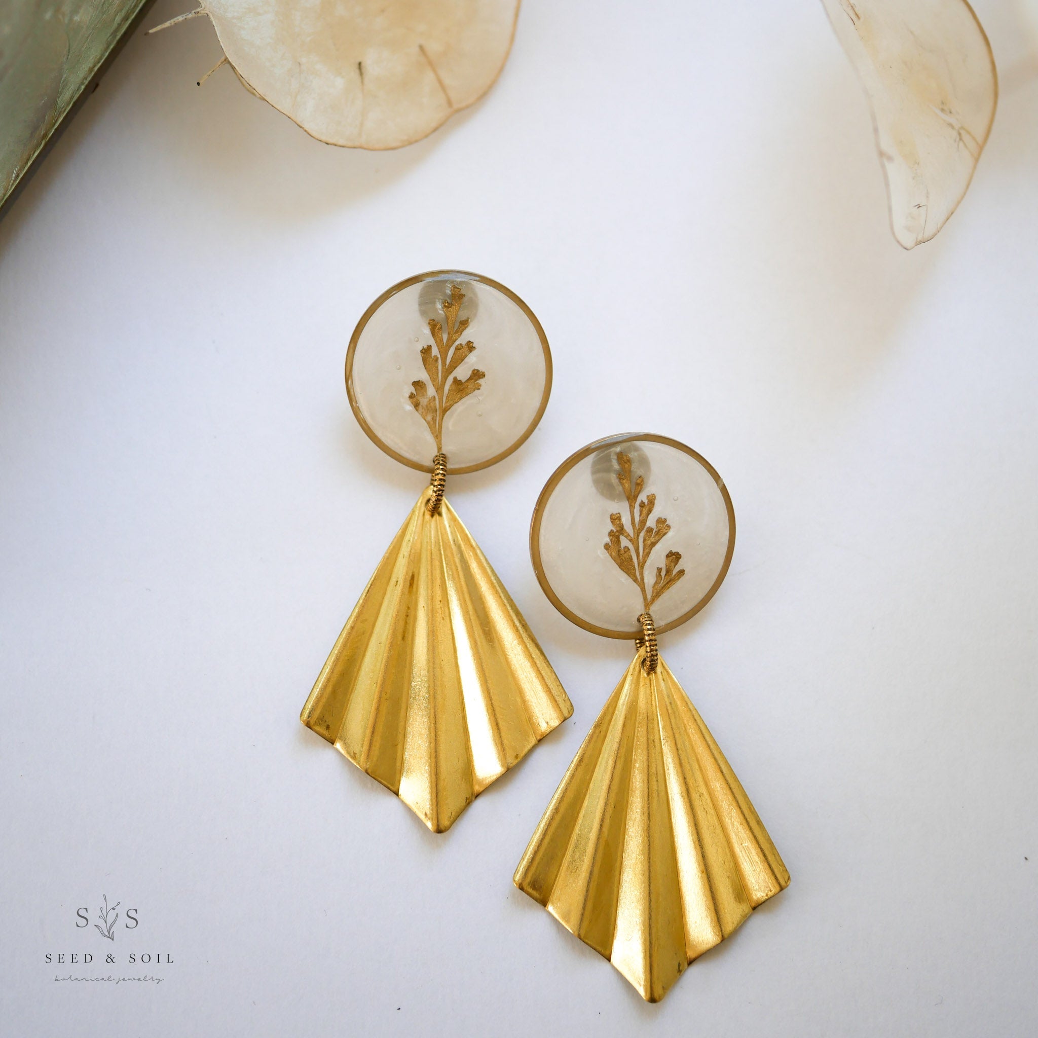 Midas Golden Ray Earrings