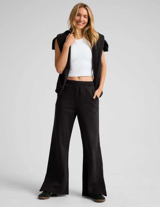 LuxeFleece Wide Leg Pant by Beyond Yoga | Black - Zen&Zip