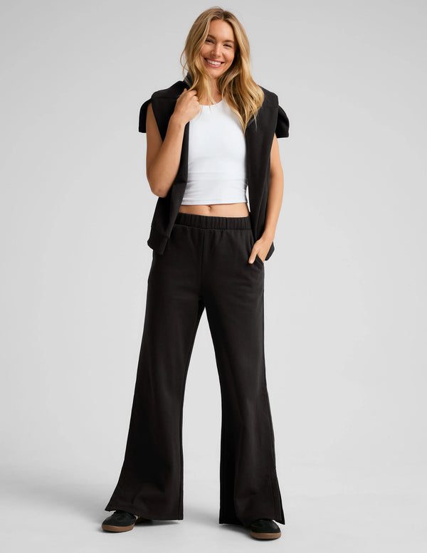 LuxeFleece Wide Leg Pant by Beyond Yoga | Black