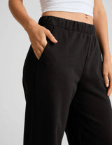 LuxeFleece Wide Leg Pant by Beyond Yoga | Black