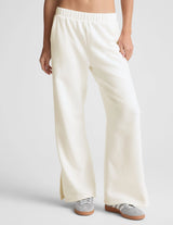 LuxeFleece Wide Leg Pant by Beyond Yoga | Fresh Snow