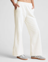 LuxeFleece Wide Leg Pant by Beyond Yoga | Fresh Snow