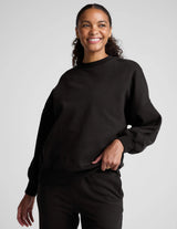 Luxefleece Oversized Sweatshirt by Beyond Yoga | Black