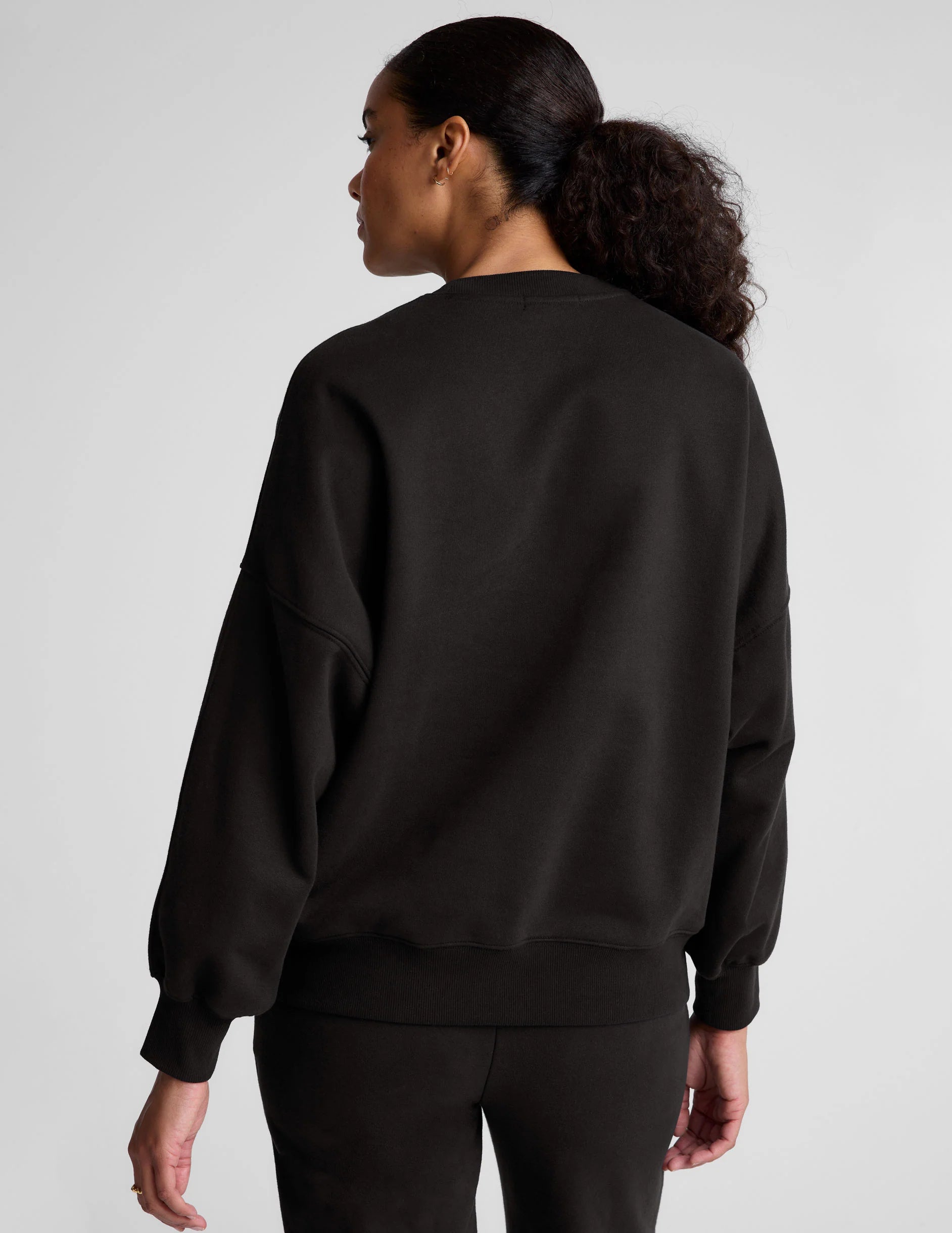Luxefleece Oversized Sweatshirt by Beyond Yoga | Black